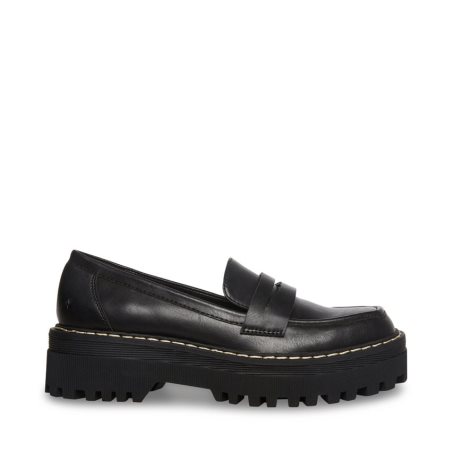 Zapatos Plataforma Steve Madden Haazel Mujer Negras | ES BKE213